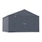 Arrow Storage Products Elite Galvalume Steel Premium Shed Storage Shed, 12 ft x 12 ft, Blue Grey EG1212AN - alternate 1
